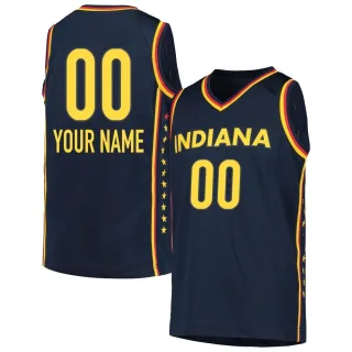 Men's Indiana Fever Custom Explorer Edition Victory Navy 2021 Jersey