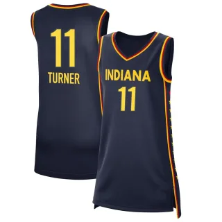 Women's Indiana Fever Brianna Turner Explorer Edition Victory Navy 2021 Jersey