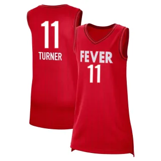 Women's Indiana Fever Brianna Turner Rebel Edition Victory Red 2023 Jersey