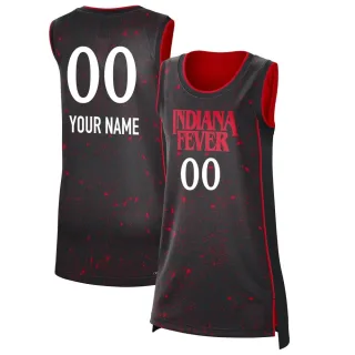 Women's Indiana Fever Custom Rebel Edition Victory Black 2021 Jersey