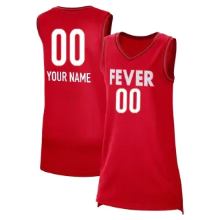 Women's Indiana Fever Custom Rebel Edition Victory Red 2023 Jersey