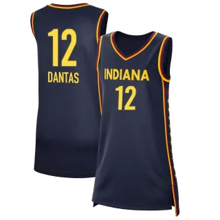 Women's Indiana Fever Damiris Dantas Explorer Edition Victory Navy 2021 Jersey