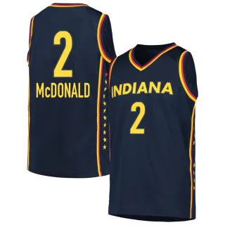 Youth Indiana Fever Aari McDonald Explorer Edition Victory Navy 2021 Jersey