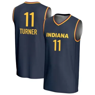 Youth Indiana Fever Brianna Turner Replica Navy Lightweight Jersey