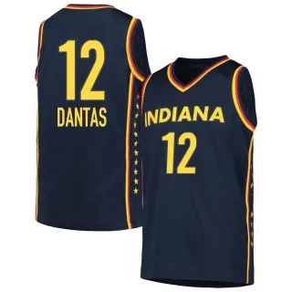 Youth Indiana Fever Damiris Dantas Explorer Edition Victory Navy 2021 Jersey